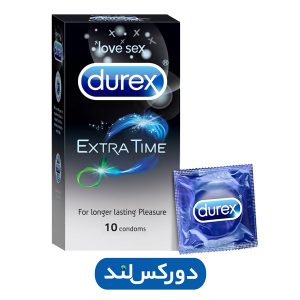 کاندوم تاخیری نازک دورکس مدل EXTRA TIME بسته 10 عددی